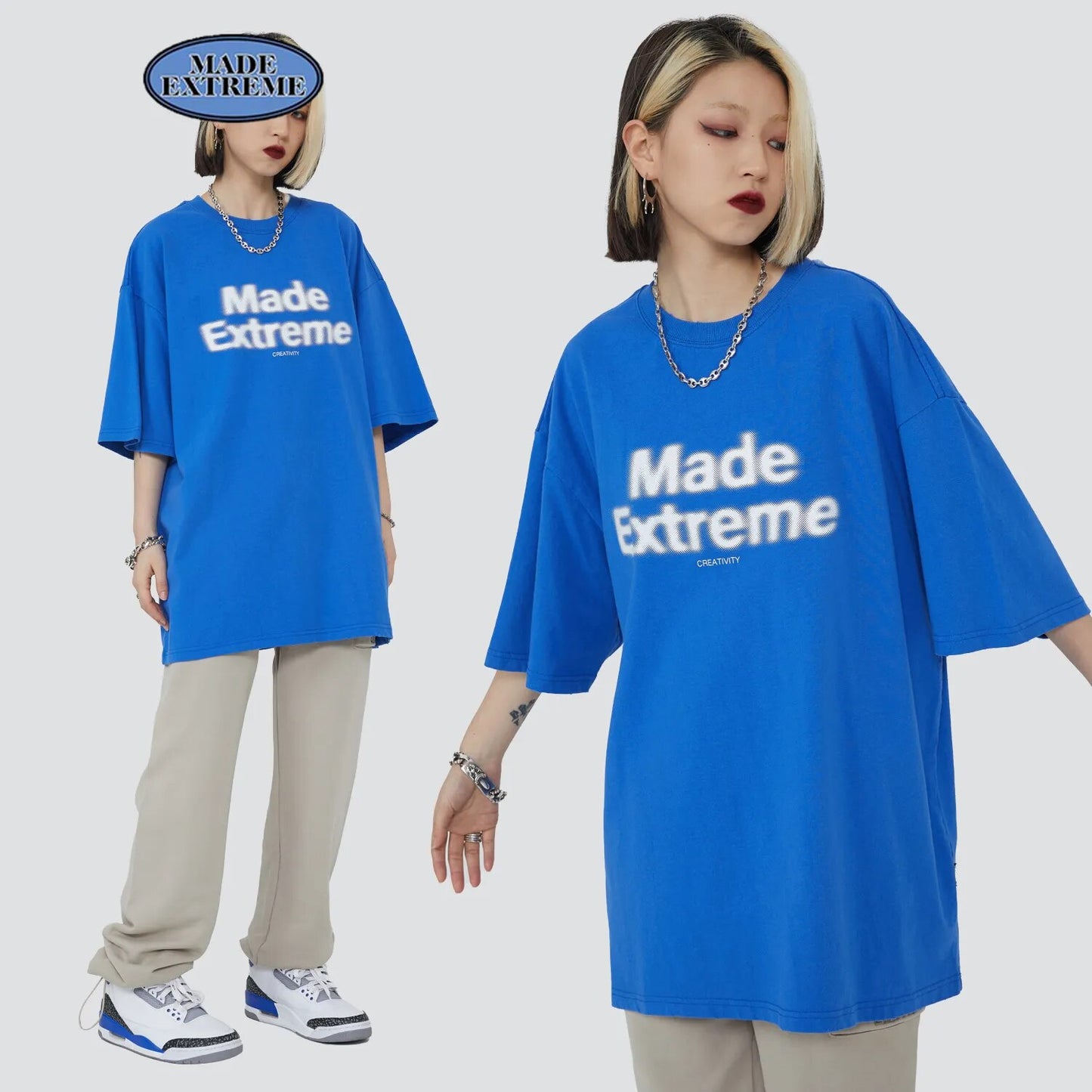 Made Extreme oversized graphic T-shirt