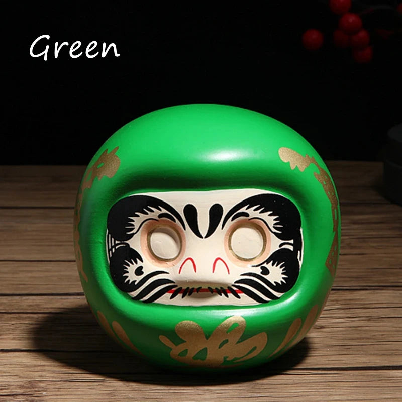 Japanese Ceramic Daruma Statue