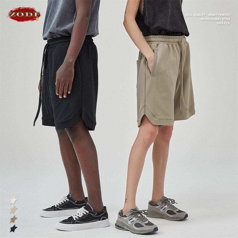 ZODF Solid Cotton Shorts