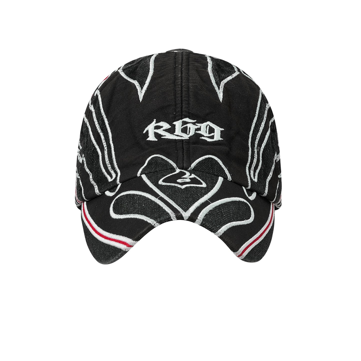Flame Embroidered R69 Cap
