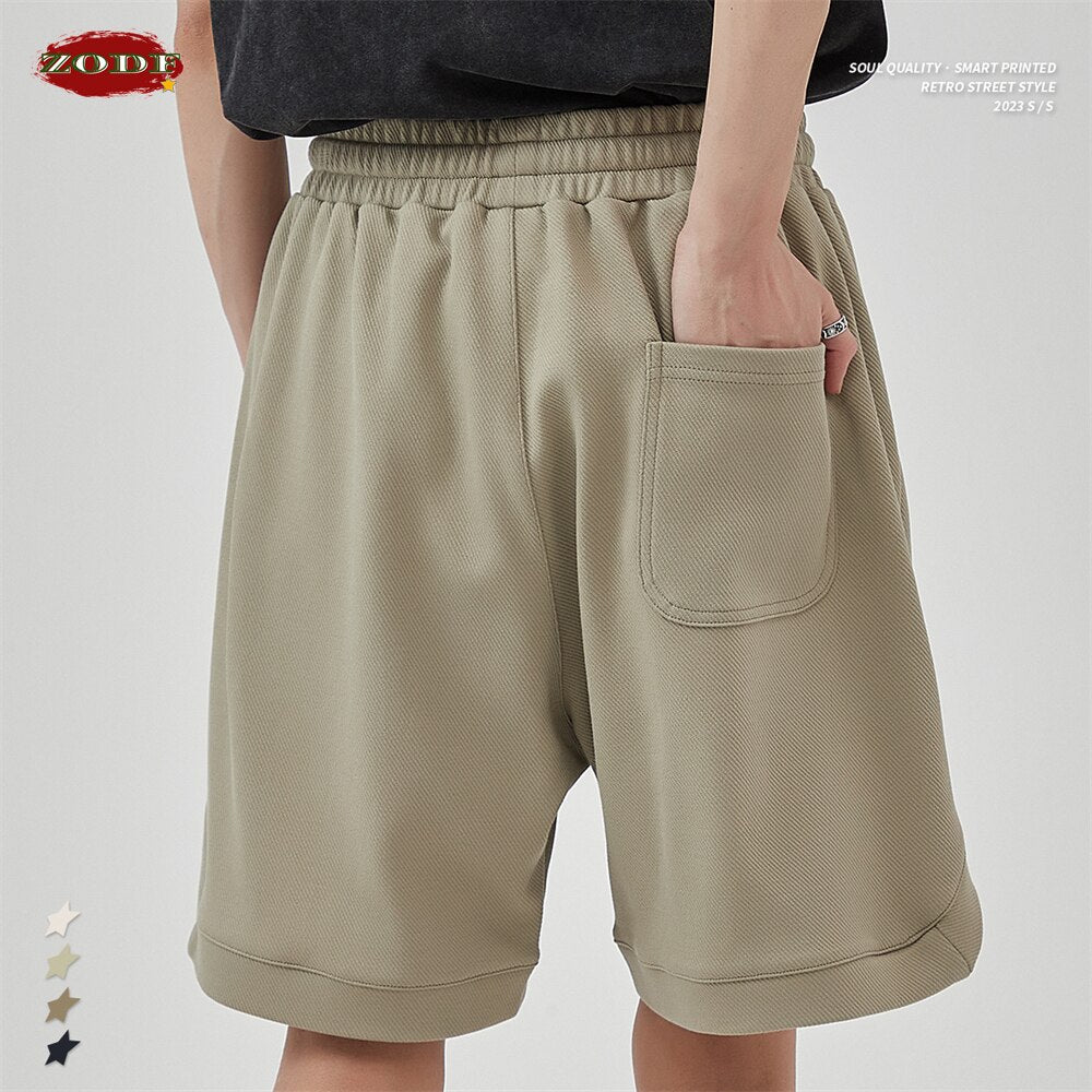 ZODF Solid Cotton Shorts