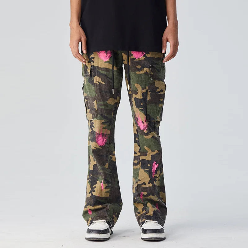 Multi-pocket Camouflage Cargo Pants