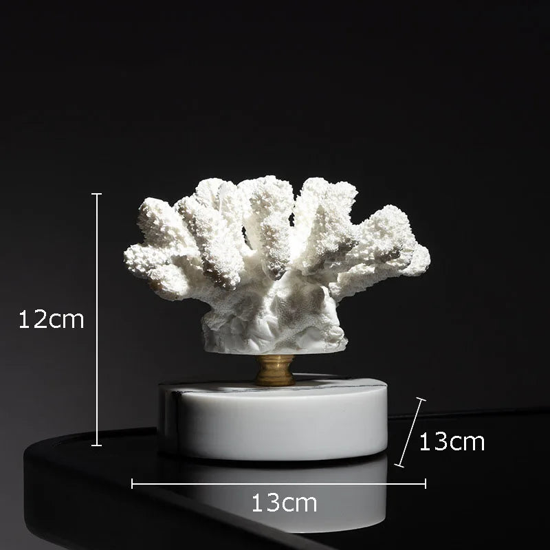 Creative Simulated Coral Resin Desk Decoration