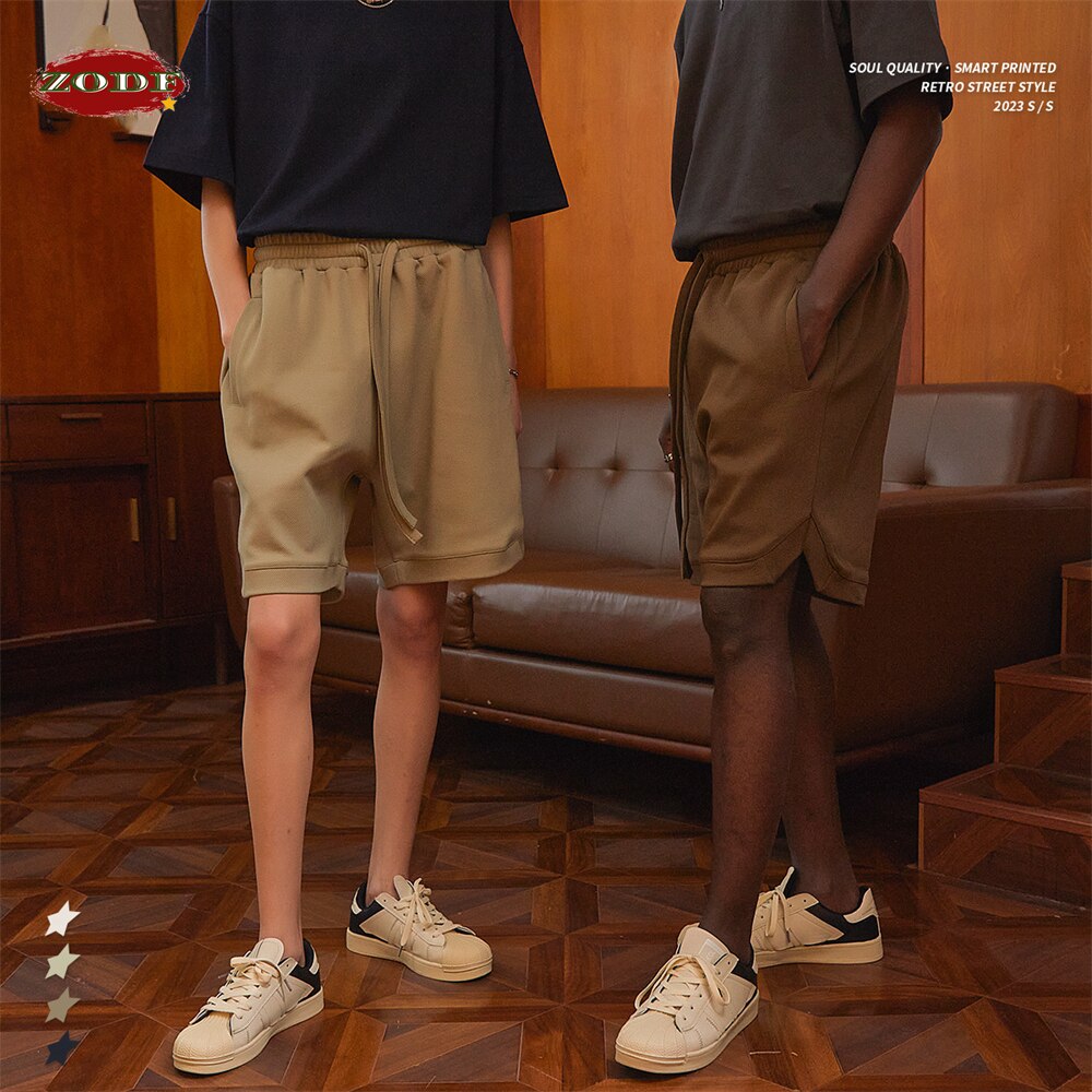 ZODF Solid Cotton Shorts