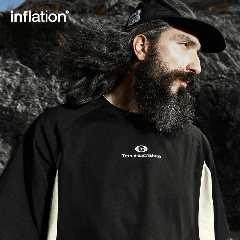 INFLATION 150gsm Contrast Color Hydrogen T-shirt