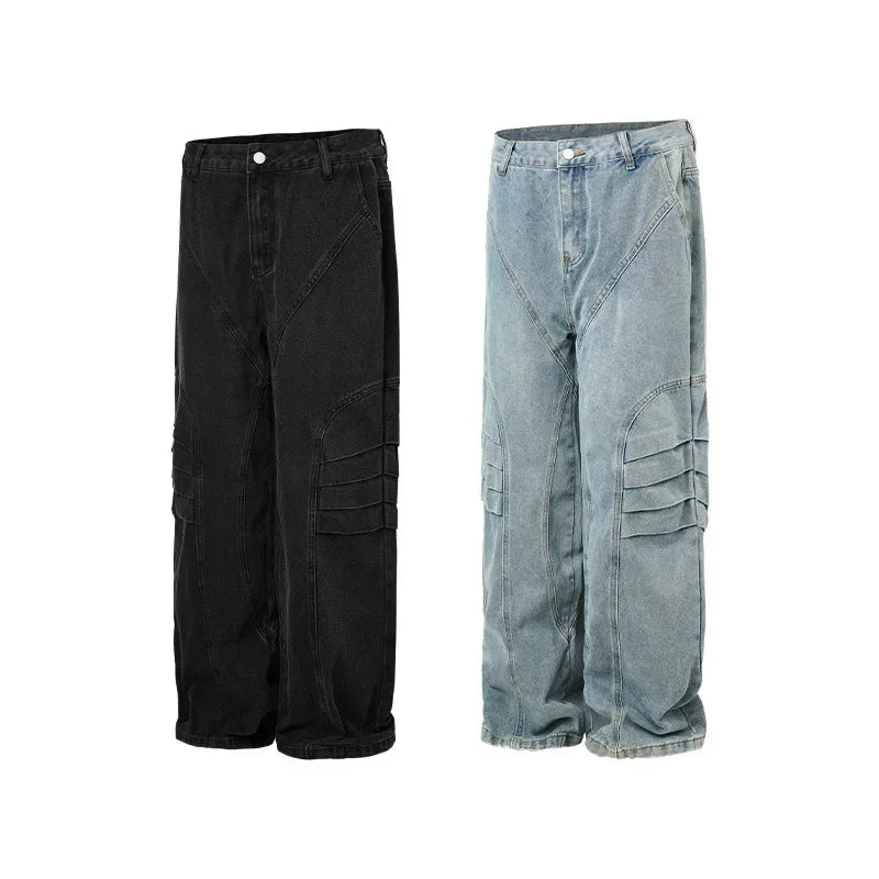 Three-dimensional Baggy Jeans