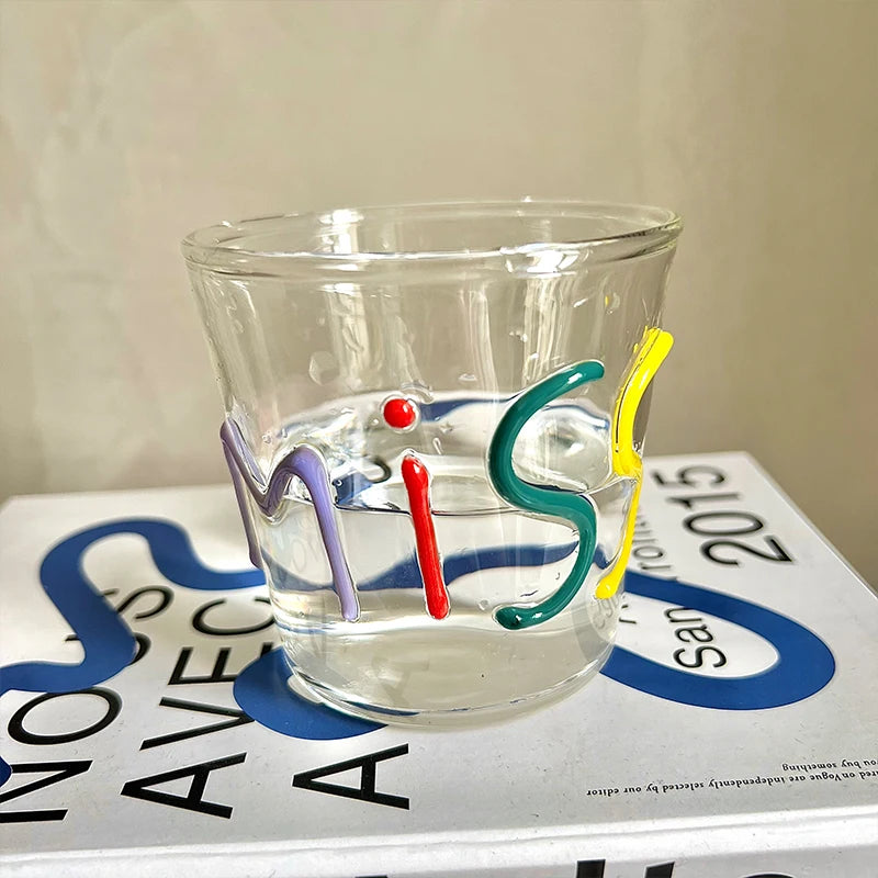 LOVE Letter Handmade Glass Mug