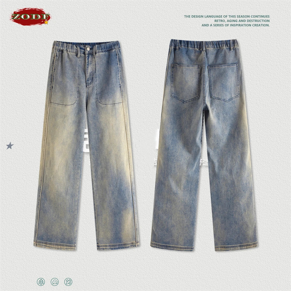 ZODF High Street Washed Denim Jeans