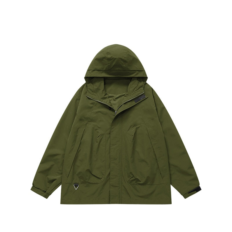 INFLATION Oversized Windbreaker Outdoor Softshell Jacket