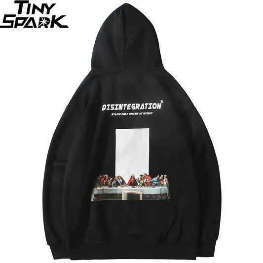 Disintegration Ancient Culture Graphic Hoodies