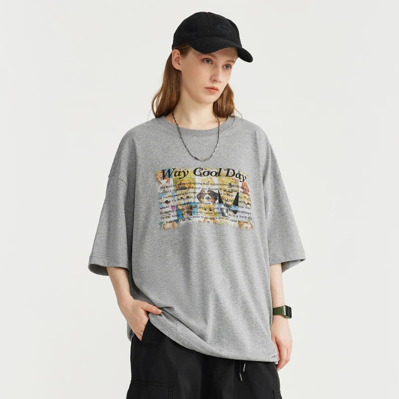 INFLATION Way Cool Day Graphic Oversized T-shirt