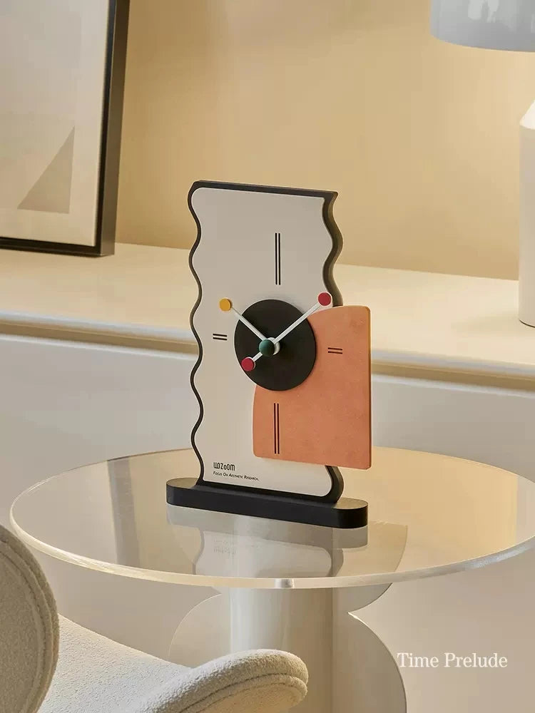 Nordic Style Clock Creative Desktop Watch