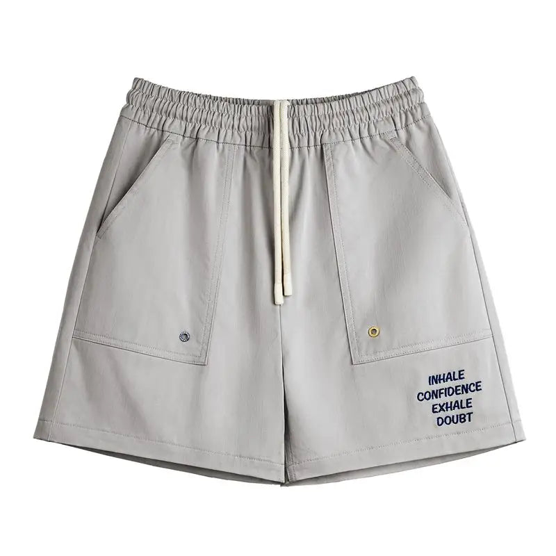 Vintage Style Loose Outdoor Cargo Shorts