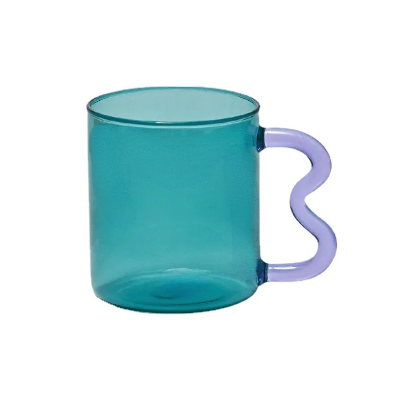 Colorful Glass Wave Mug