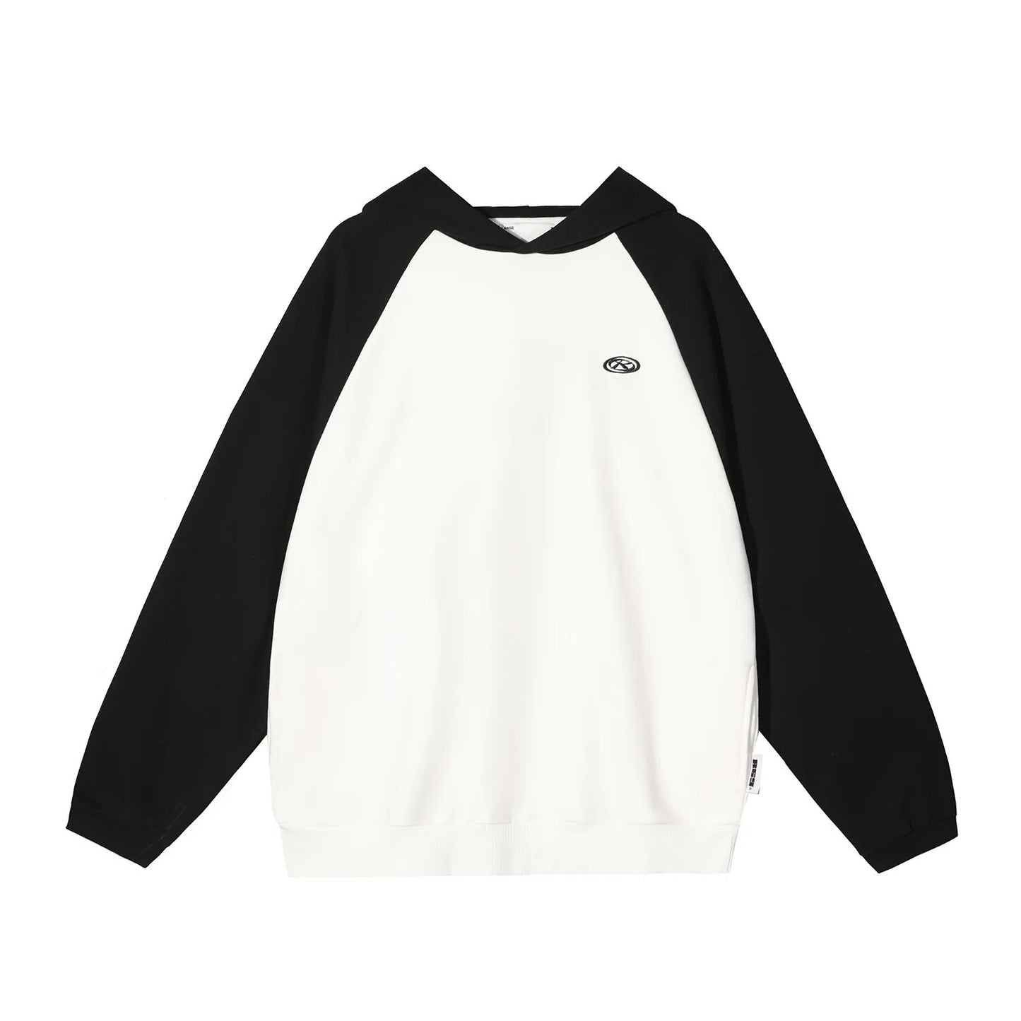 Raglan Sleeve Colorblock Oversized Hoodie