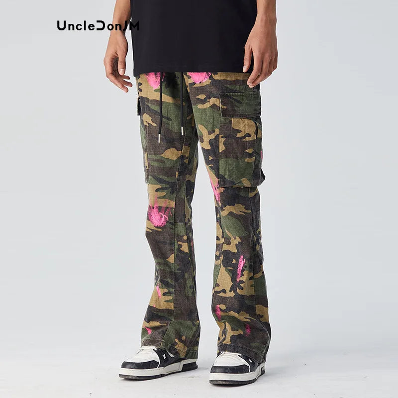 Multi-pocket Camouflage Cargo Pants