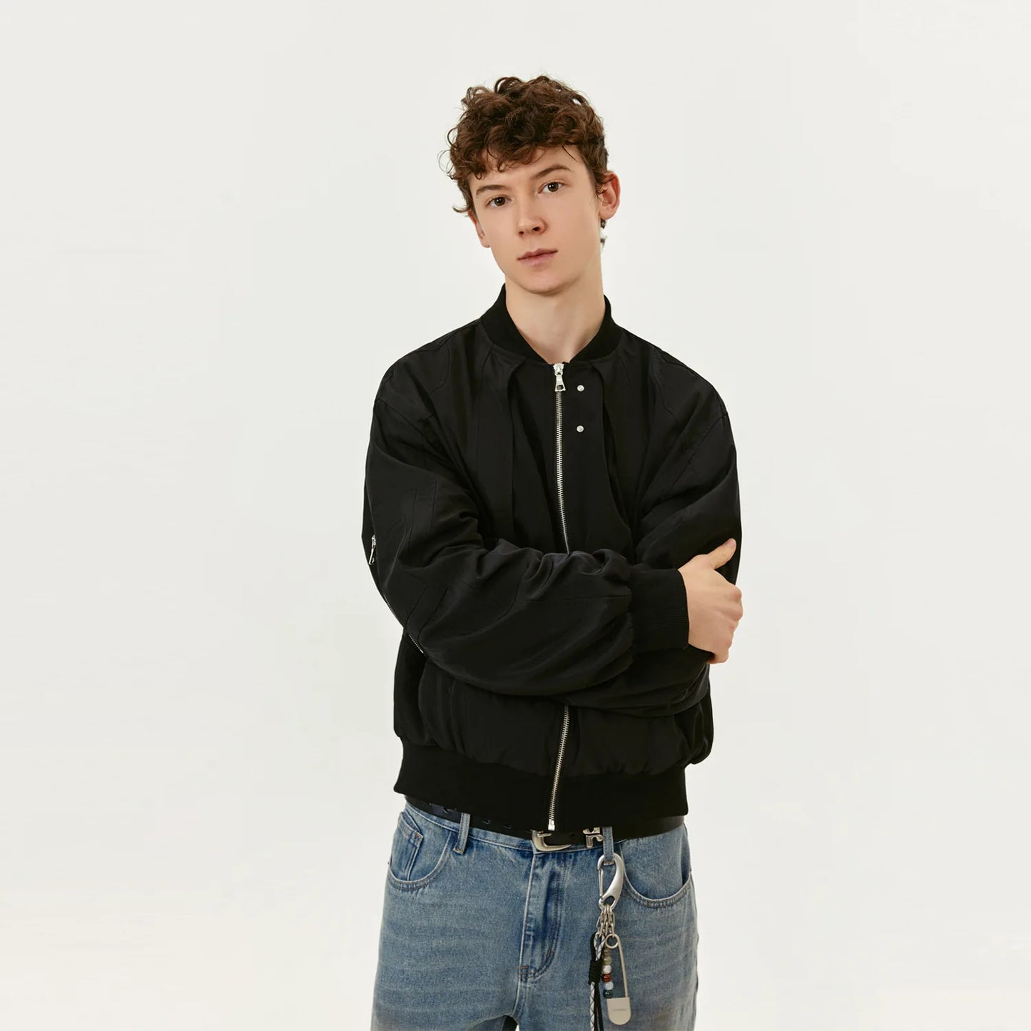 MADEEXTREME Black R69 Bomber Jacket