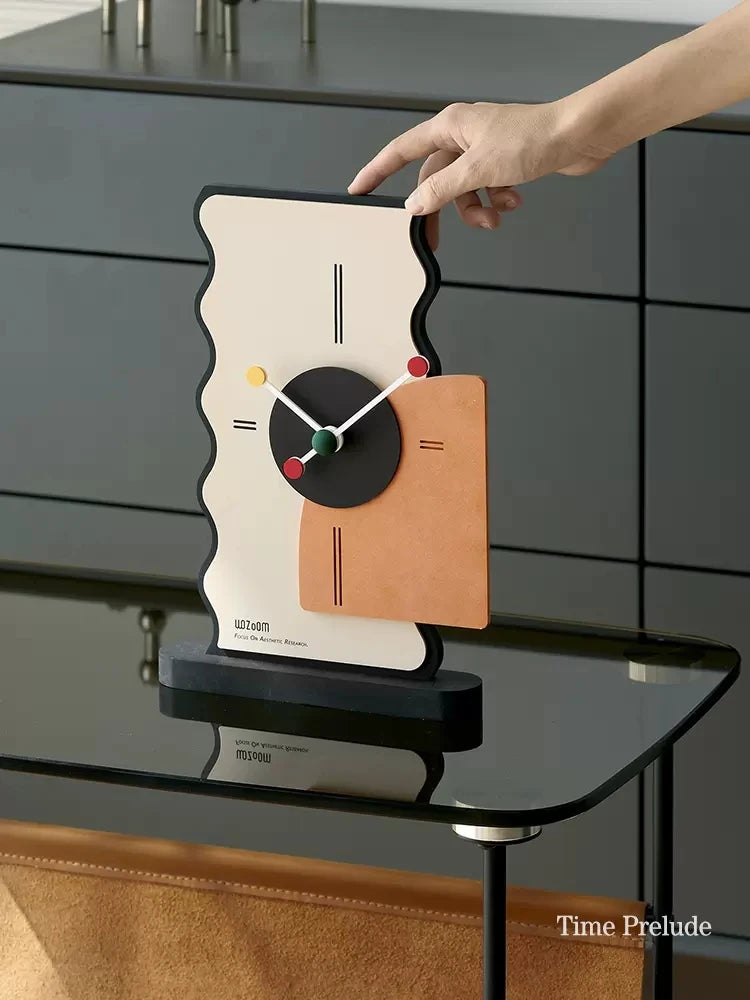 Nordic Style Clock Creative Desktop Watch