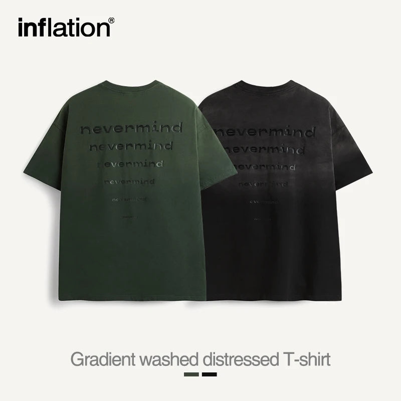 INFLATION Nevermind Vintage Washed Oversized T-shirt