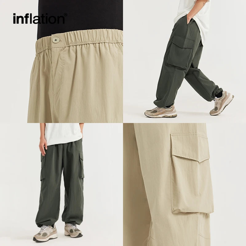 Dream Maker Straight Leg Casual Cargo Pants