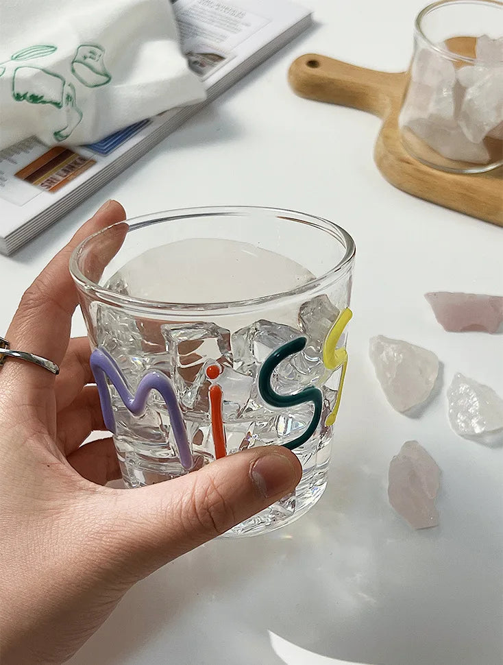 LOVE Letter Handmade Glass Mug