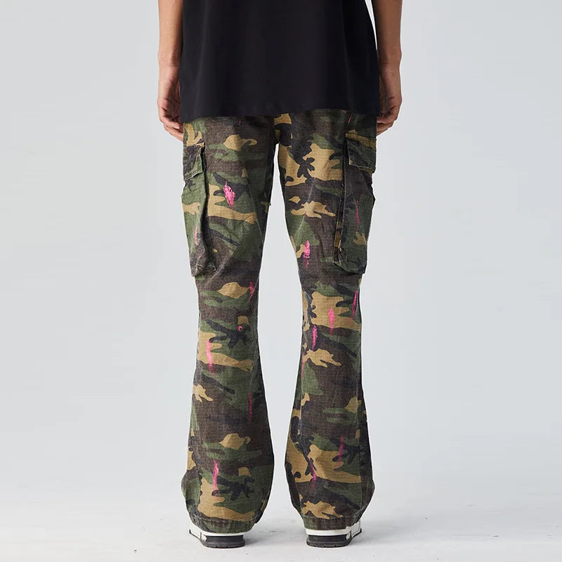 Multi-pocket Camouflage Cargo Pants