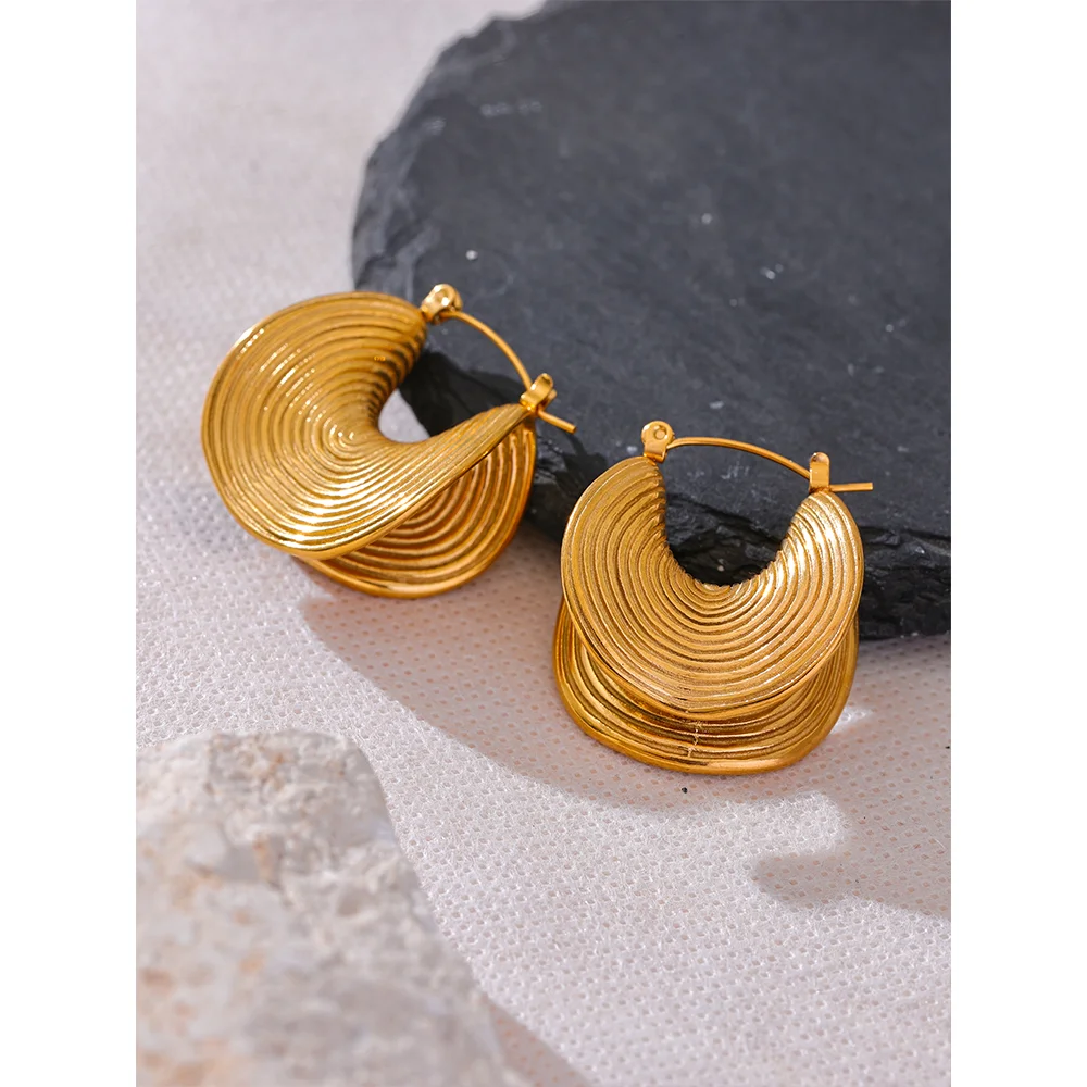 Geometric Statement Earrings