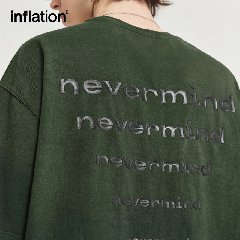 INFLATION Nevermind Vintage Washed Oversized T-shirt