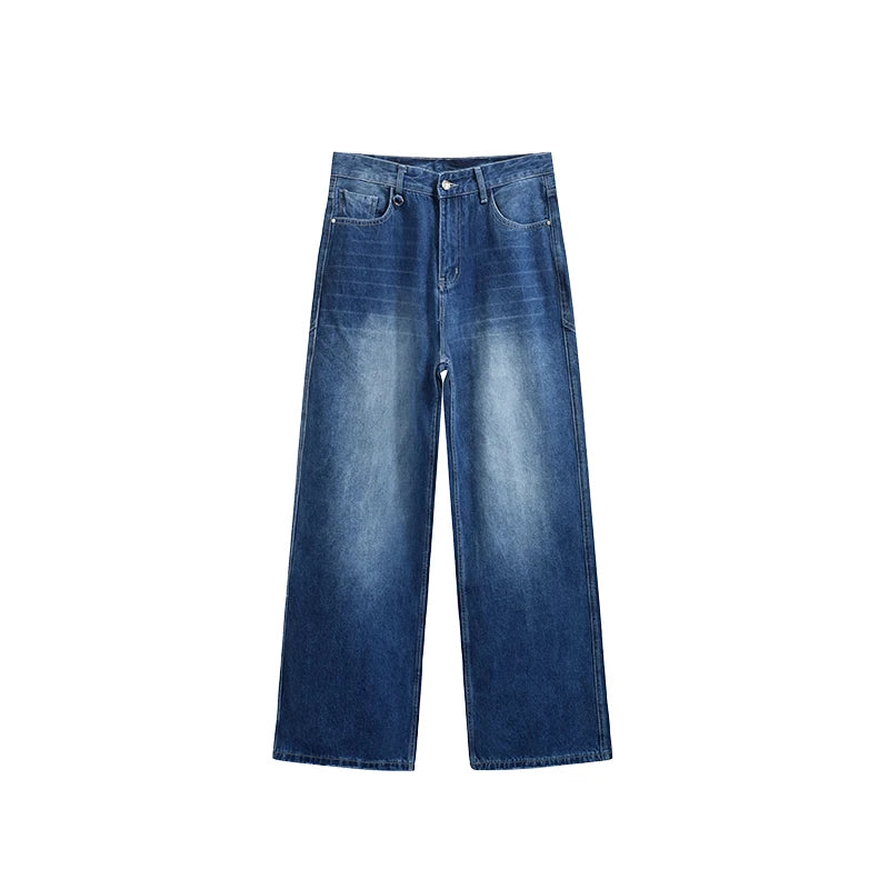 Retro Washed Unisex Denim Jeans