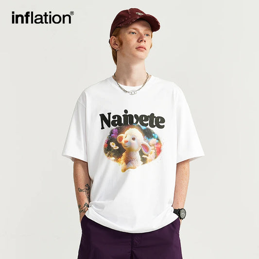 INFLATION Naivete Graphic T-shirt