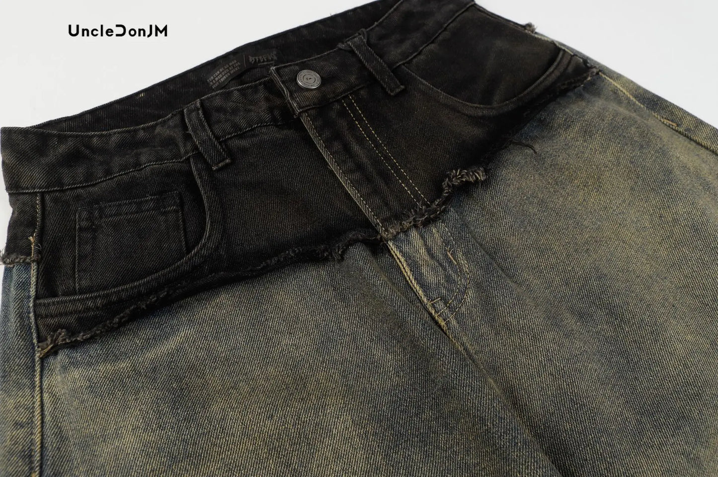 Baggy Distressed Loose Fit Denim Jeans