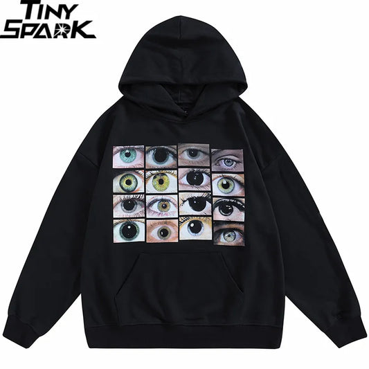 Eyes Graphic Hoodie