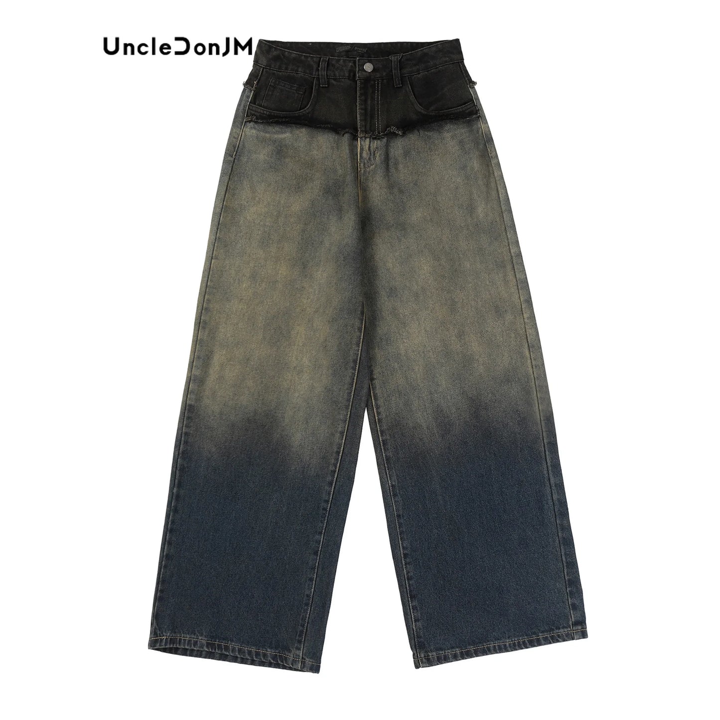 Baggy Distressed Loose Fit Denim Jeans