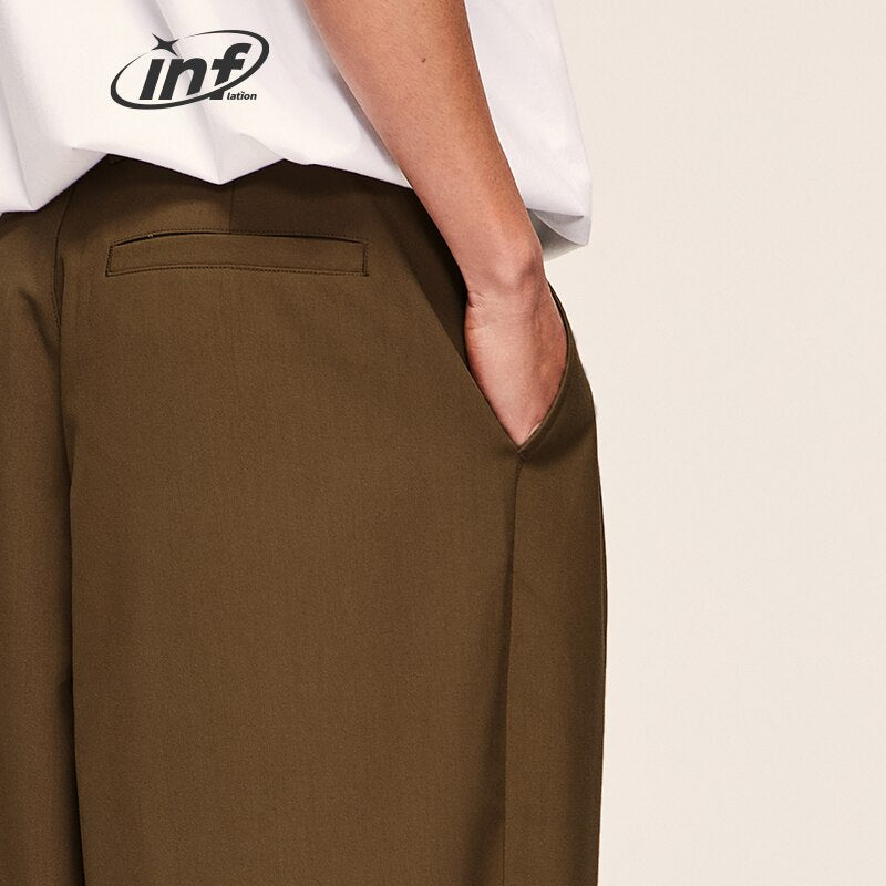 INFLATION Loose Fit Wide Leg Casual Pants