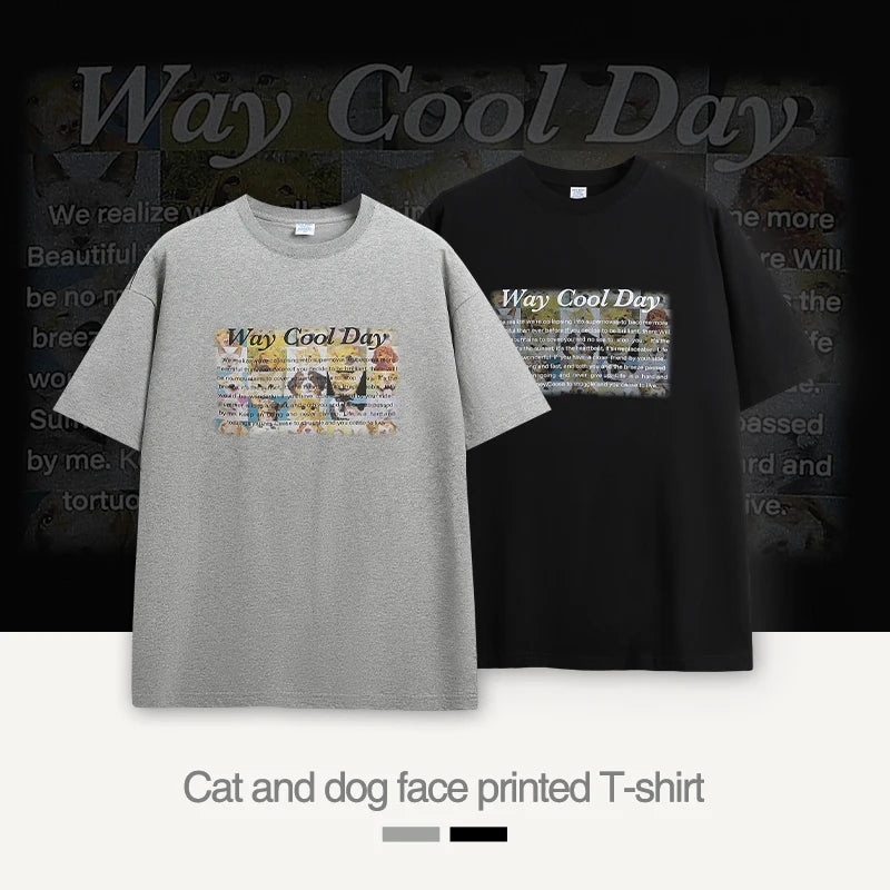 INFLATION Way Cool Day Graphic Oversized T-shirt