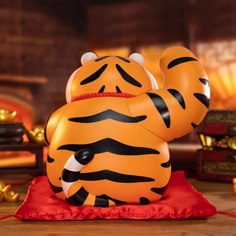 Chubby Tiger Collectible Toy Desktop Decoration