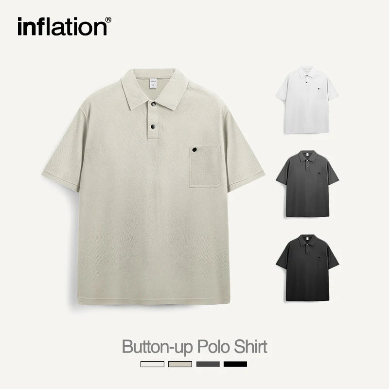 Heavyweight Pique Polo Shirt