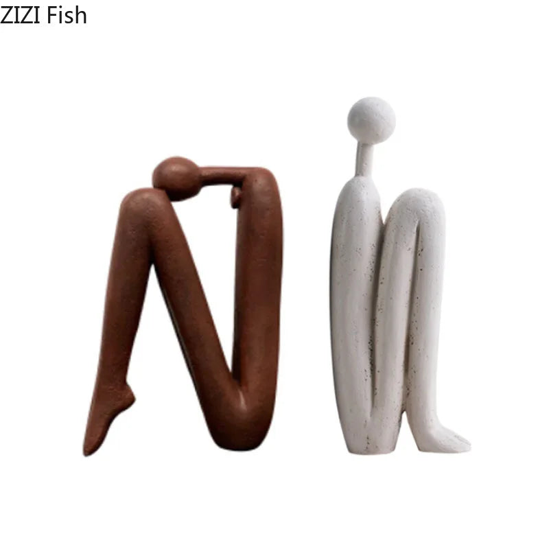 Minimalist Character Sculpture