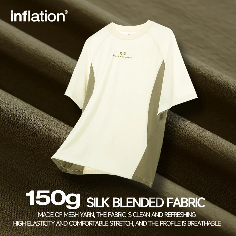 INFLATION 150gsm Contrast Color Hydrogen T-shirt