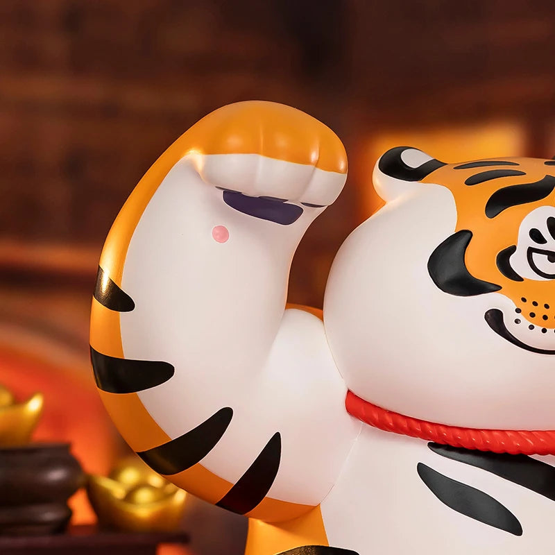 Chubby Tiger Collectible Toy Desktop Decoration