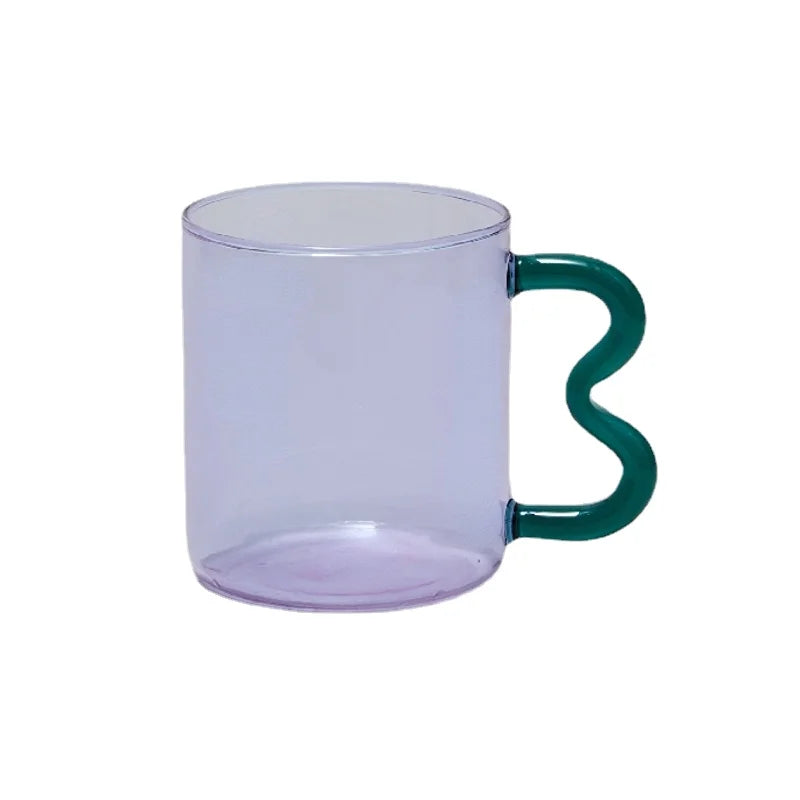 Colorful Glass Wave Mug