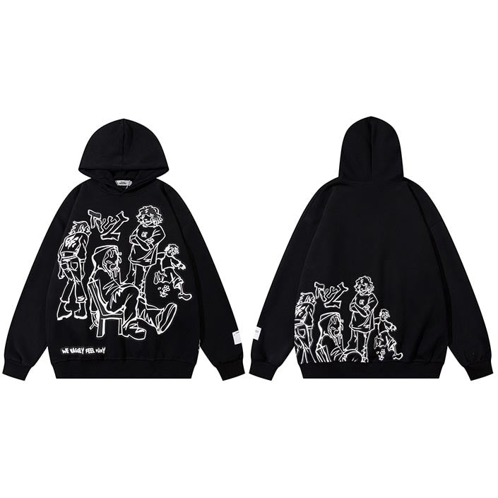 The Chill Pack Graphic Hoodie