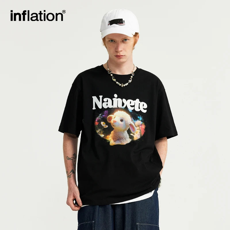 INFLATION Naivete Graphic T-shirt