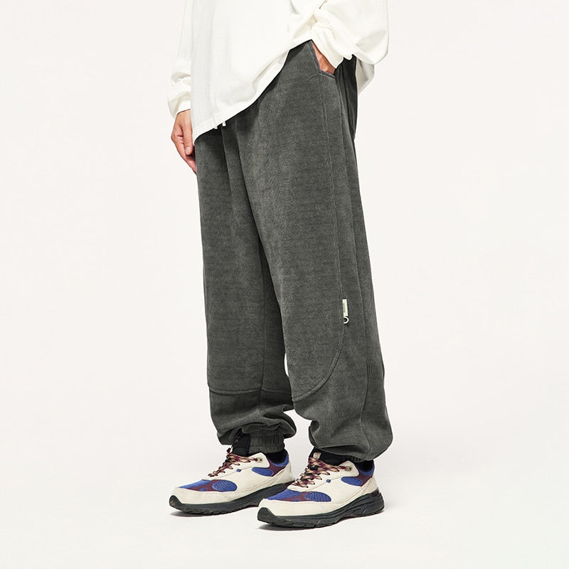 INFLATION 380gsm Thick Chenille Jogger Pants