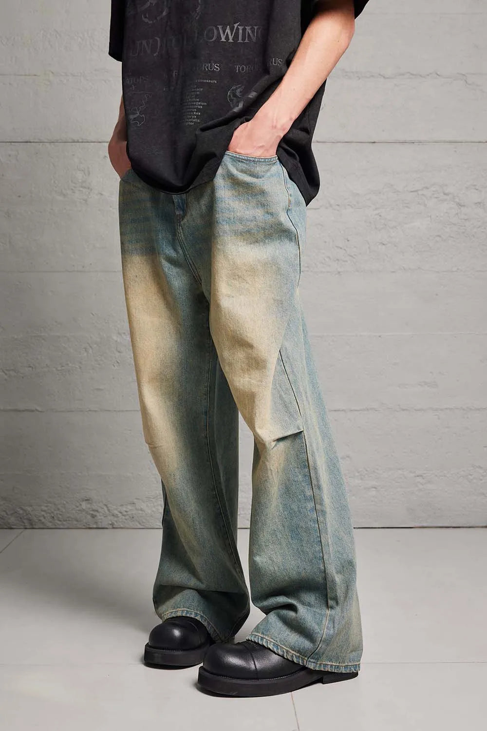 UncleDonJM Vintage Baggy Jeans