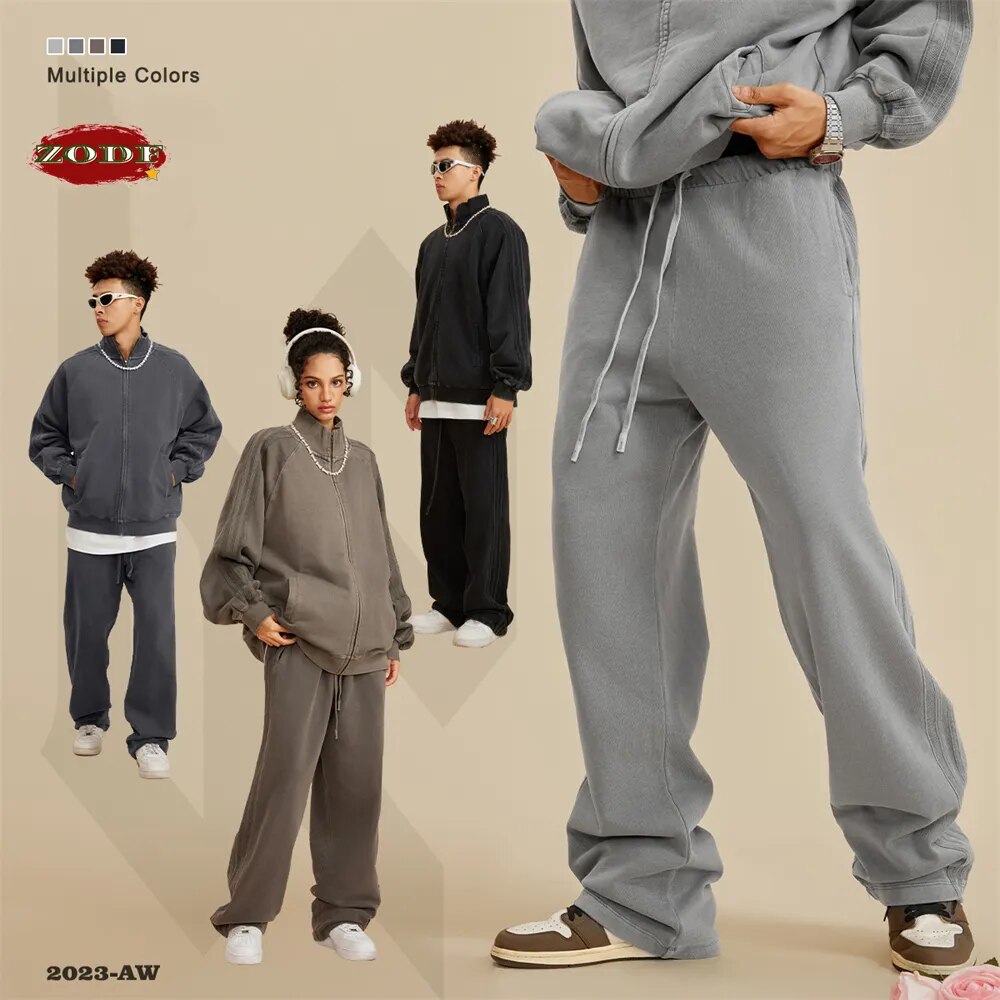 ZODF Washed High Street Oversized Sweatpants