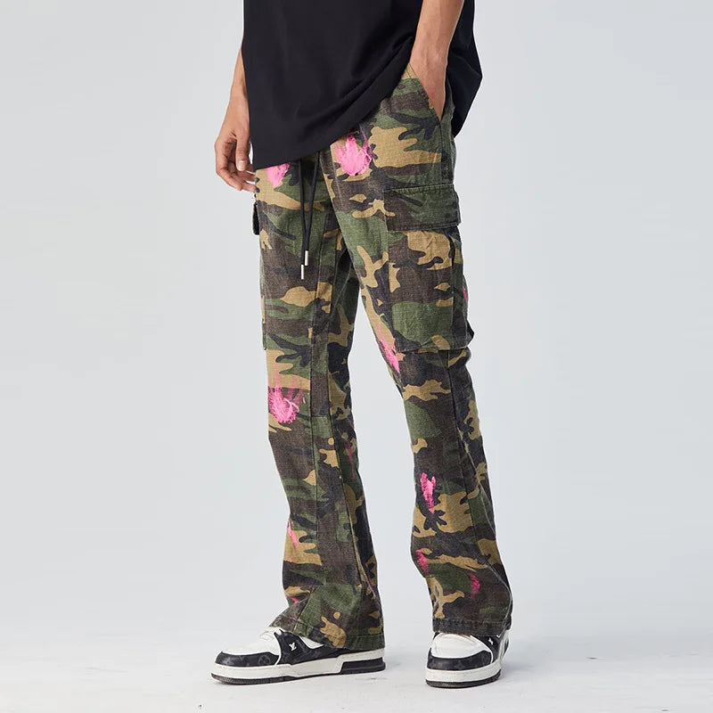 Multi-pocket Camouflage Cargo Pants