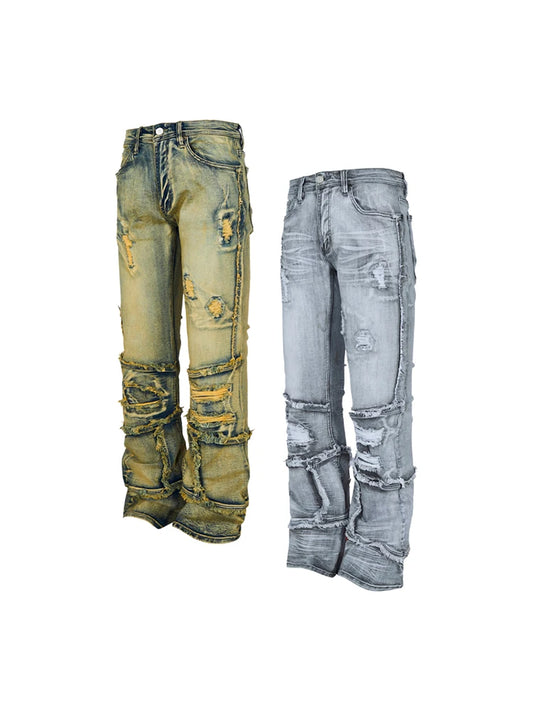 R69 Heavy Industry Destroyed Jeans