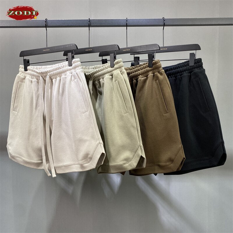 ZODF Solid Cotton Shorts