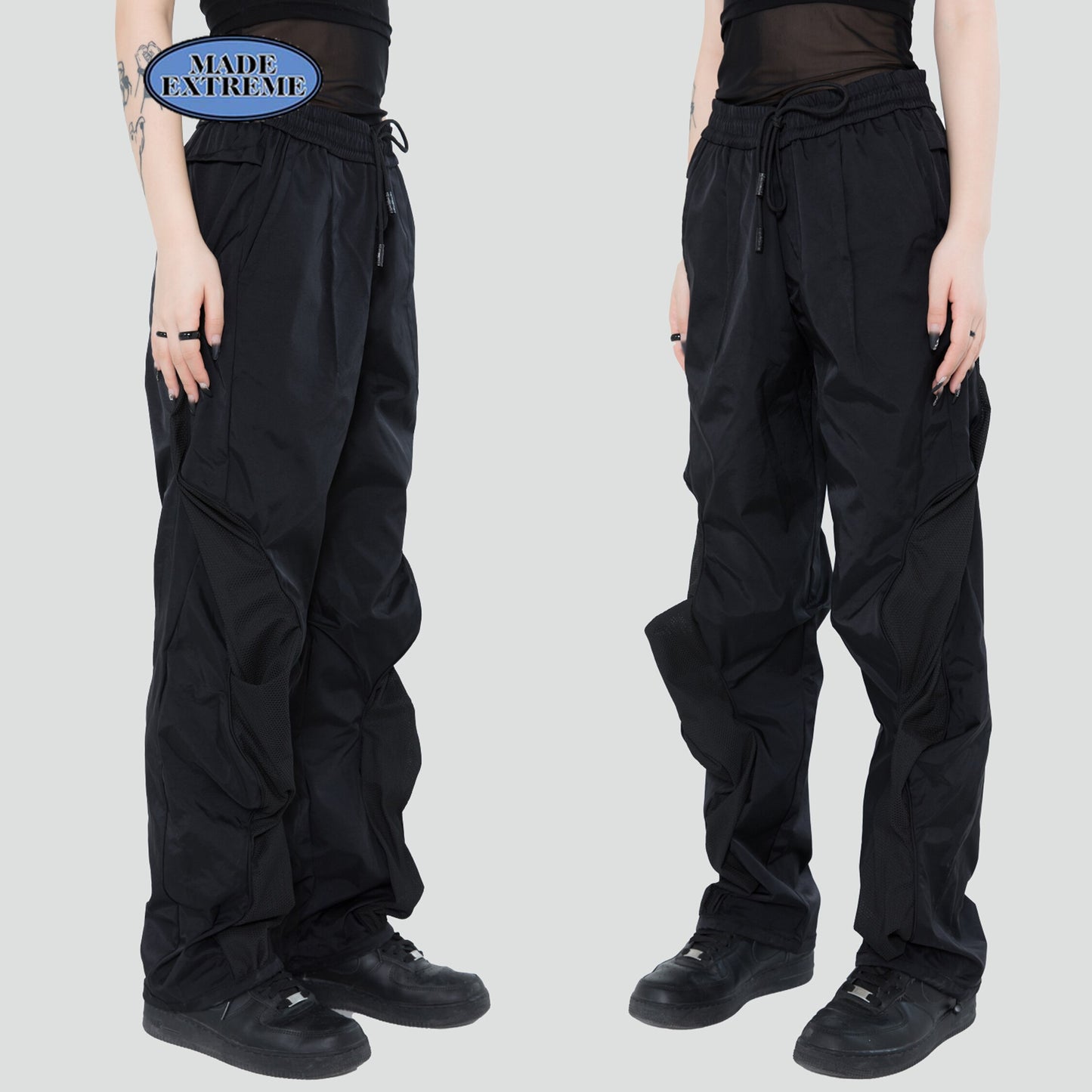 Made Extreme tactical pleated unisex cargo pants